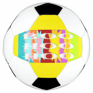 Boo Hoo design couleurs flash texte blanc Bouteill