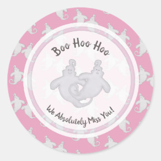 Boo Hoo Hoo Ghost Stickers