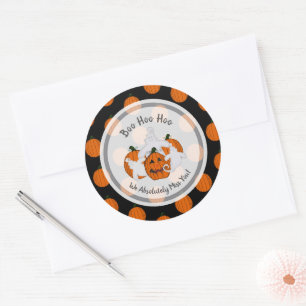 Boo Hoo Hoo Ghost Stickers