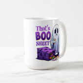 Boo-Hoo-Lloween, dat is het laken Koffiemok (Voorkant rechts)