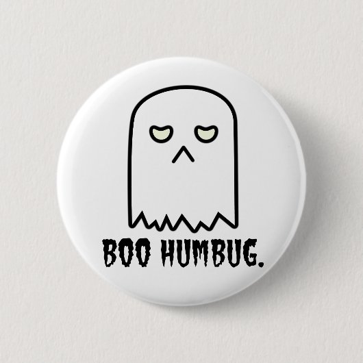 Boo Humbug Button (Voorkant)