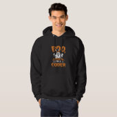 Boo ik ben een coder Halloween Funny Hoodie (Voorkant volledig)