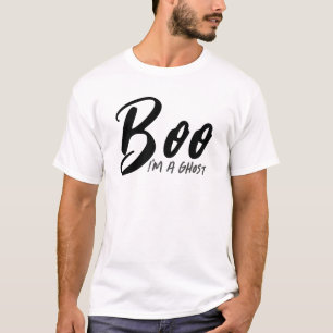 Boo Ik ben een geest Halloween T-shirt