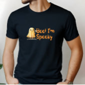 Boo! I'm Spooky smile ghost orange T-shirt