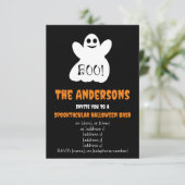 BOO ! Invitation du fantôme d'Halloween (Debout devant)