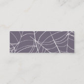 Boo is een echte Ghost Diaper Raffle Mini Enclosur Mini Visitekaartje (Achterkant)