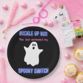 Boo, je hebt net mijn woordschakelaar geactiveerd papieren bordje (Feest)