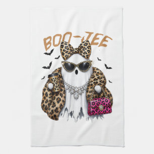 Boo-JEE Geest Luipaard Coquette Halloween Theedoek