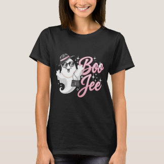 Boo Jee Halloween Boujee Boo Jee Ghost Pink T-Shir T-shirt