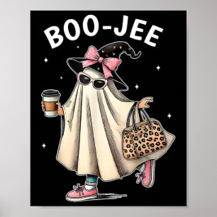 Boo-jee kostuum spookachtig seizoen Schattige Hall Poster