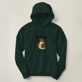 BOO-JEE Luipaardprint Geest Hoodie
