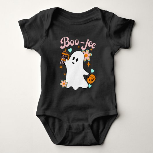 Boo-Jee | Retro Ghost Romper (Voorkant)