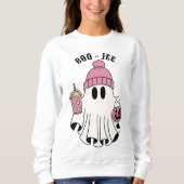Boo-jee Schattige Ghost Halloween Trui (Voorkant)