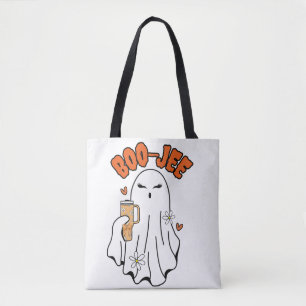 Boo-Jee Schattigee Halloween Ghost Met 40oz Tumble Draagtas