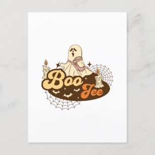 Boo-Jee spook Halloween grappig Briefkaart