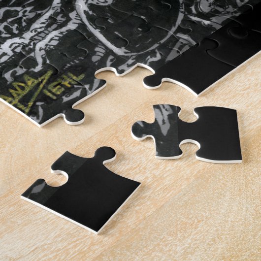 Boo Kat Chases a Fairy Jigzaag Puzzle Legpuzzel (Zijkant)