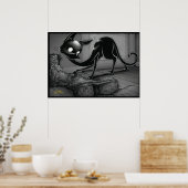 Boo Kat geeft een Poster voor opstarten (Keuken)