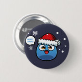 Boo-kerstproducten Ronde Button 5,7 Cm (Voorkant /achterkant)