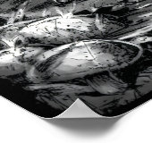 Boo Kitty pris dans une affiche d'une tempête de f (Coin)