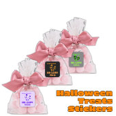 Boo-licious Halloween Treats Labels Aangepaste naa