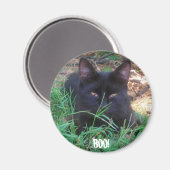 BOO ! MAGNET DE CUISINE NOIRE (Recto/Verso)