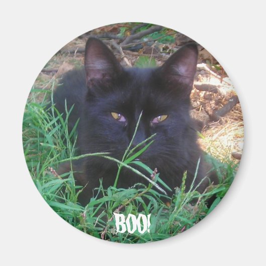 BOO ! MAGNET DE CUISINE NOIRE (Devant)