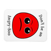 Boo Magnets - Angry-Boo Magneet (Horizontaal)