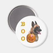 Boo Malinois Belge - Magnet (Recto/Verso)