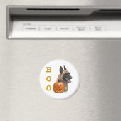 Boo Malinois Belge - Magnet (In Situ (Lave-vaisselle))
