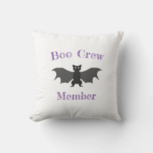 Boo Membre D'Équipage Bat Lance Oreiller
