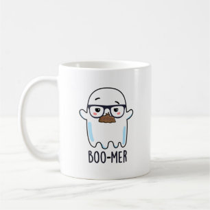 Boo-mer Funny Middle Aged Ghost Pun Koffiemok