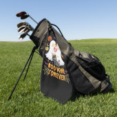 Boo Mine Forever Schattige Ghosts Black Cat Love H Golfhanddoek (Groen)