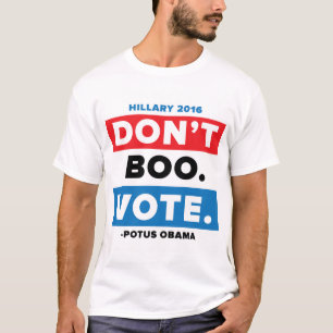 Boo niet. Stemming. T-shirt
