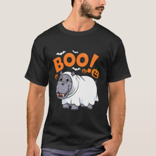 Boo nijlpaard Halloween kostuum nijlpaard Afrika A T-shirt
