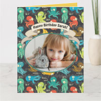 Boo Octopus Cute Multicolor Kinderen van 12 septem