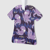 Boo Octopus mignon Violet Enfants Vêtements & Déco (devant)