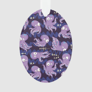 Boo Octopus mignon Violet Enfants Vêtements & Déco