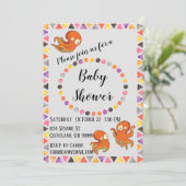 Boo Octopus Under the Sea Baby shower Invitation (Debout devant)