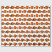 Boo Pattern Cadeaupapier (Vlak)
