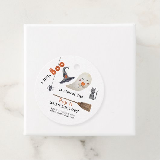 Boo - Pop het Als ze poppen Bedankjes Labels (In situ)