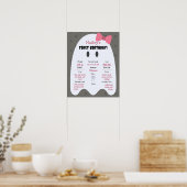 Boo ! Poster du 1er anniversaire de l'Halloween Gi (Cuisine)