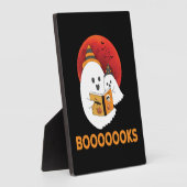 Boo Read Books Halloween Fotoplaat (Zijkant)