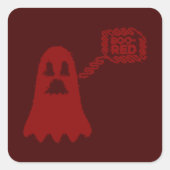 Boo-Red Sticker (Devant)