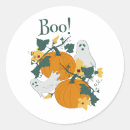 Boo. Ronde Sticker