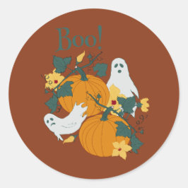 Boo. Ronde Sticker