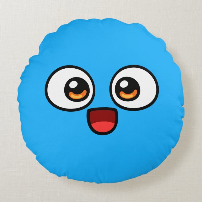 Boo Round Pillow Rond Kussen (Voorkant)