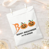 BOO ! Sacs Citrouilles Halloween Favoriser (Coupé)