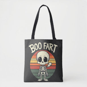 Boo scheet Funny Spooky Pastel Ghost Gothic Retro Draagtas