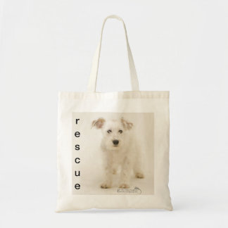 Boo, schuilhond op canvas shopping bag tote bag