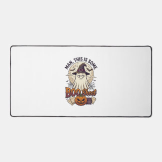 Boo Sheet Spook Pompoen Halloween Maan Ketel Bureaumat
